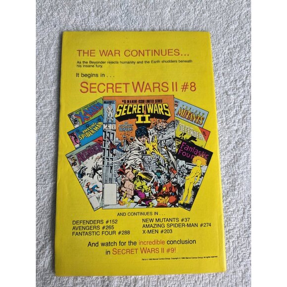 Peter Parker, The Spectacular Spider-Man #111 Marvel Comic Book 1986 - Picture 2 of 6